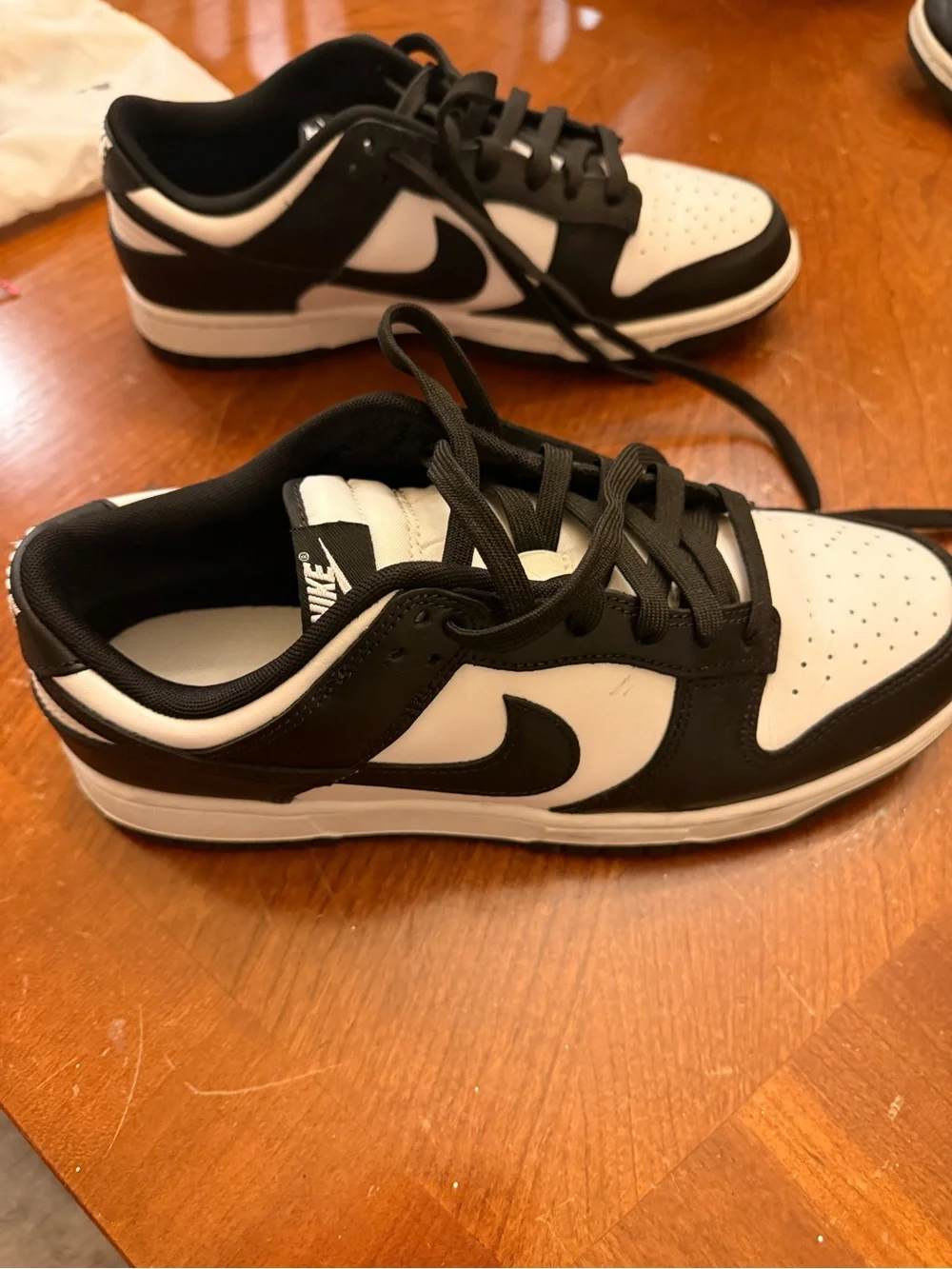 Nike Men’s Panda Black/White Low-Top Sneakers